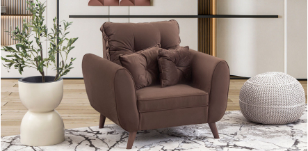 Sillón Aria Café