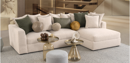 Sala Modular Derecha Piero CL Beige 