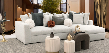 Sala Modular Derecha Piero CL Gris