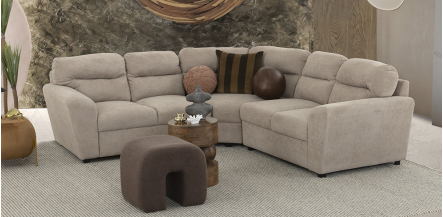 Sala Modular Esquinera Amara Beige