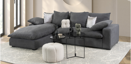 Sala Modular Izquierda Cloud Gris