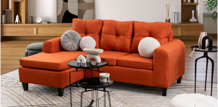 Sala Modular Capital Naranja