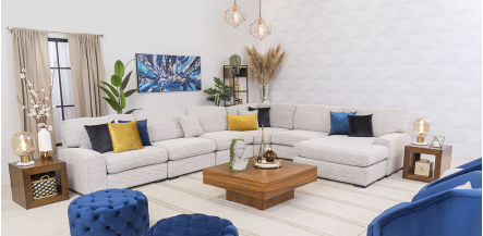 Sala Creta Plus Moka 6 Piezas