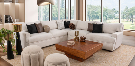 Sala Modular Esquinera Malaga Beige   