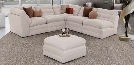 Sala Morrison New Beige 5 Piezas
