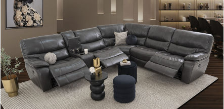 Sala Modular Reclinable Bolga Gris  