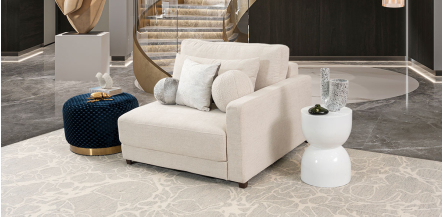 Sillón Brazo Derecho Eland CL Blanco