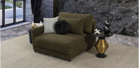 Sillón Brazo Izquierdo Eland CL Verde