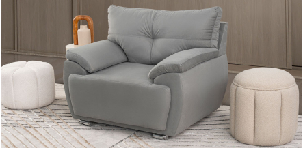 Sillón Cartagena Soft Gris Oxford