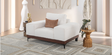 Sillón Maya Blanco