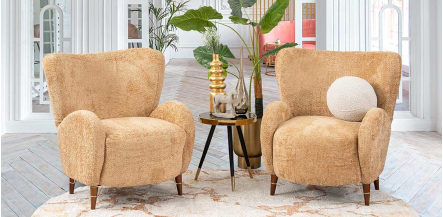 Sillón Ocasional Nicoletti Amarillo