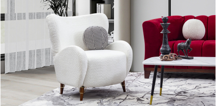 Sillón Ocasional Nicoletti Blanco 