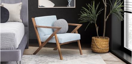 Sillón Ocasional Parota Romeo Menta