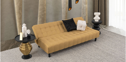 Sofá Cama Santy Amarillo