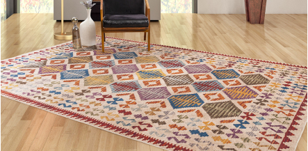 Tapete Ebano-2 Beige Multi   