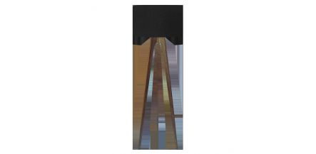 Lámpara de Piso Negro Bergamo 660