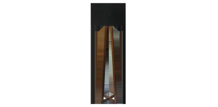 Lámpara de Piso Negro Tarragona 710