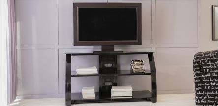 Mesa de TV Milan Negro 