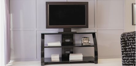 Mesa de T.V. Milan Negro 