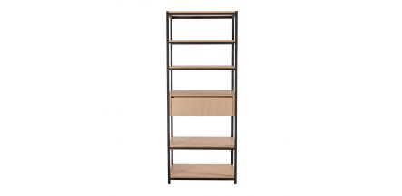 Librero Vertical Aslan Encino