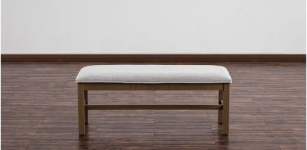 Banca 120 Cm Stone Plata