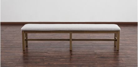 Banca 200 Cm Stone Plata