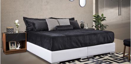 Base De Cama King Size Vielka Blanco