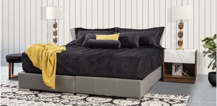 Base De Cama King Size Vielka Gris