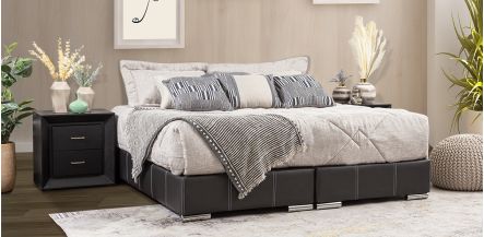 Base De Cama King Size Vielka Negro