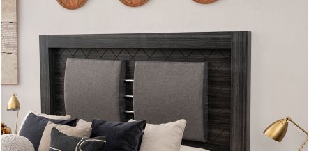Cabecera King Size Cairo Plus Gris