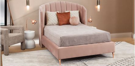 Cama Matrimonial Anika Rosa