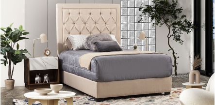 Cabecera Matrimonial Gianna Louis Beige