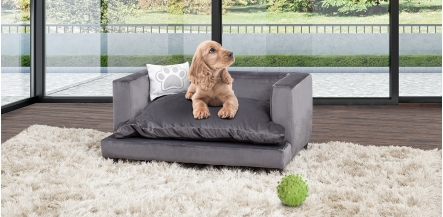 Cama Para Mascota Pet Laika Gris Oxford