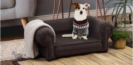 Dog Puff Cama para Perro Grande - En Todos Los Colores! (Negro