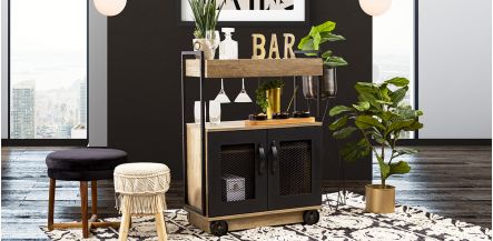 Carrito Mini Bar Pepper