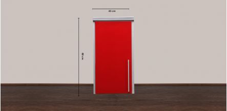 Alacena Osaka Rojo 0.43 Mts