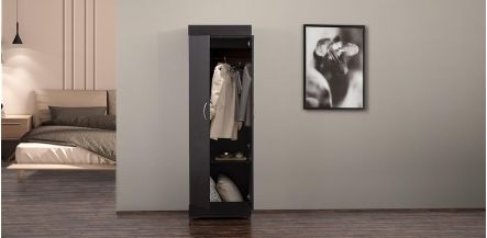 Closet 1 Entrepaños Y 1 Colgador De Ropa Manhattan Café