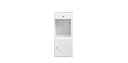 Mueble Auxiliar Daniela Madera Blanco