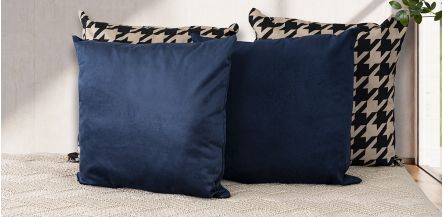 Cojín Chicago Azul Navy
