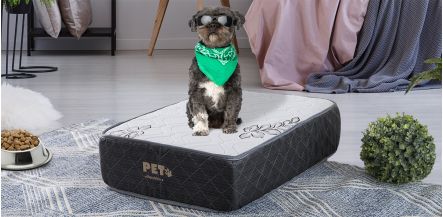 Colchón Firme Pet Bambino Gris