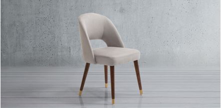Silla Vita Gris Nogal