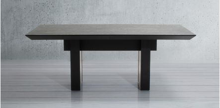 Mesa Comedor Rocks Charcoal Negro