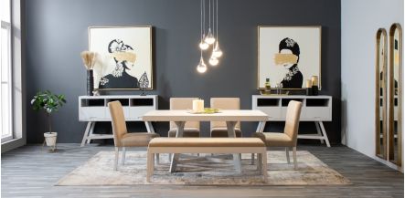 Comedor Granada Gris Trend Dove