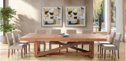Comedor Ravello 300 x 150 Con 8 Sillas Granada