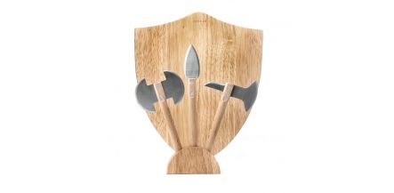 Tabla Para Cortar Quesos Medieval Forest Madera Natural