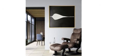 Cuadro Acrilico White Lienzo Blanco 108 X 88cm