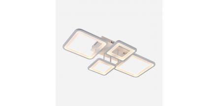 Lampara De Techo Led Via Aluminio Blanco