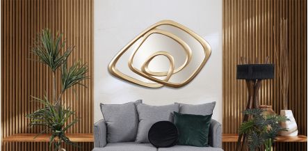 Espejo Masarik Dorado