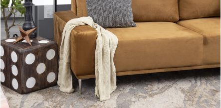 Frazada Individual Contoy Beige   
