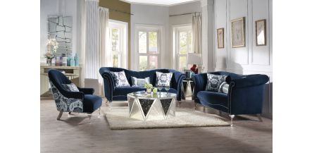 Sillón Joborosa Tela Azul